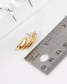 Angel-Wing Inspired Metal Earrings With-Titanium-Post