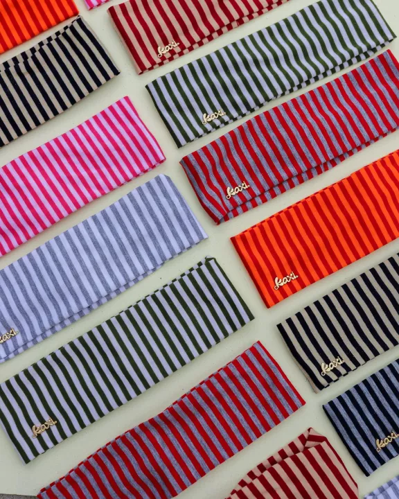 STRIPED SOFT HEADBANDS