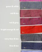 STRIPED SOFT HEADBANDS