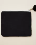 Golden Evil Eye Seed Bead Canvas Pouch