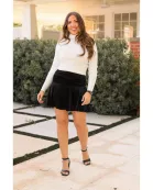PreOrder | The Aurora Velvet Skort