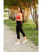 PreOrder | The Cassandra - Black CAPRI with POCKETS
