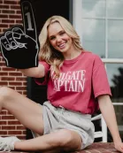 TAILGATE CAPTAIN Wholesale Woman Graphic Tee