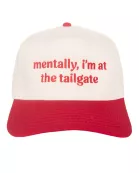 Mentally, I'm At The Tailgate Vintage Trucker Hats Wholesale