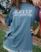 Get Up It's Game Day Wholesale Graphic Tee