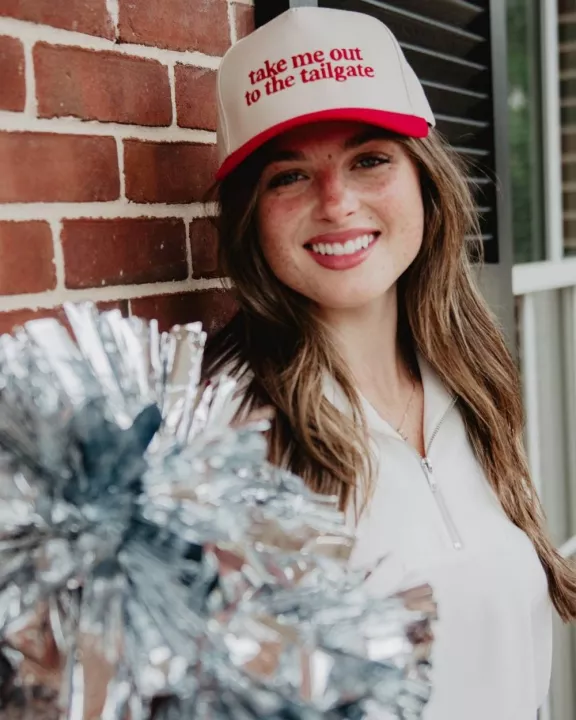 Take Me Out To The Tailgate Wholesale Two-Toned Hat