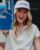 Take Me Out To The Tailgate Wholesale Two-Toned Hat