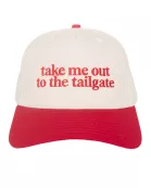 Take Me Out To The Tailgate Wholesale Two-Toned Hat