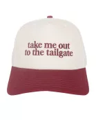 Take Me Out To The Tailgate Wholesale Two-Toned Hat