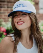 I'm Nicer When I'm Tipsy Wholesale Vintage Trucker Hat for Women