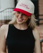 I'm Nicer When I'm Tipsy Wholesale Vintage Trucker Hat for Women