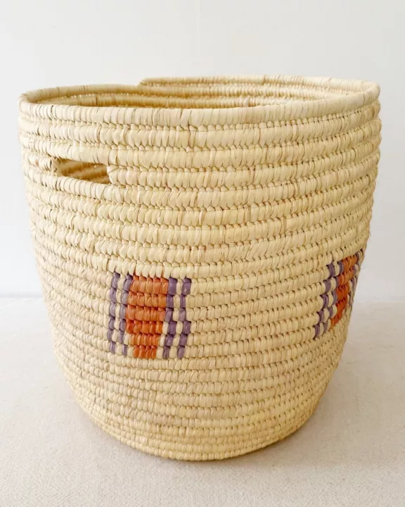 19.5" Turkana Palm Storage Basket