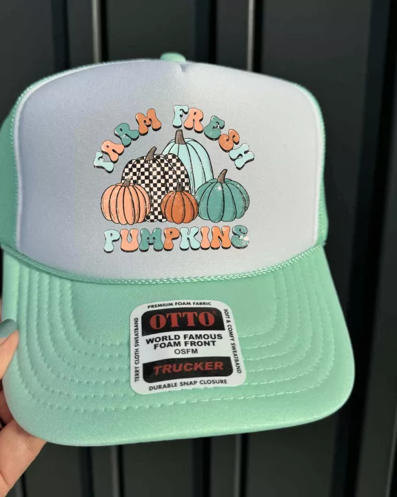 Farm Fresh Pumpkins Trucker Hat