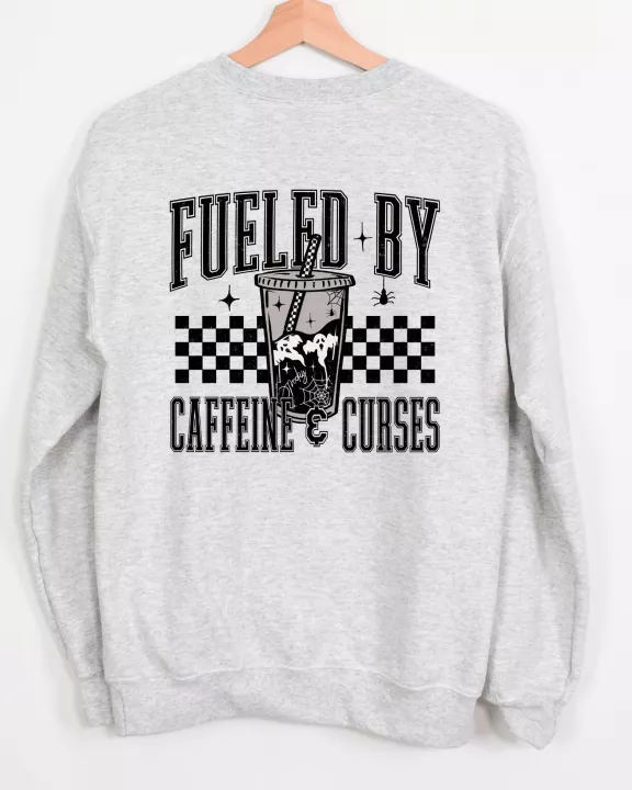 Fuelled By Caffeine & Curses Graphic Crew