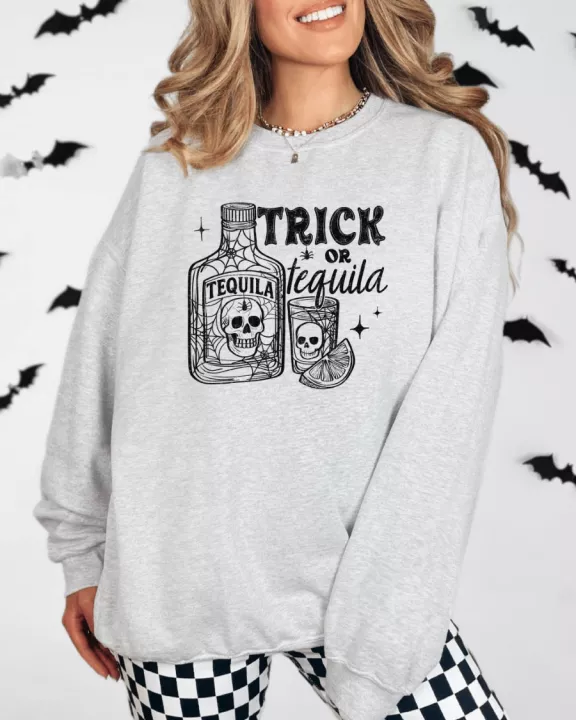 Trick Or Tequila Graphic Crew
