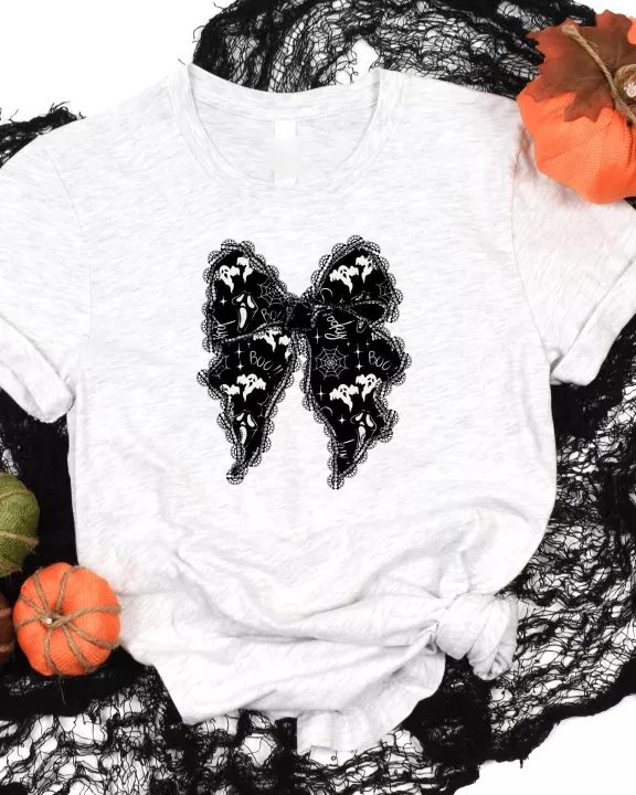 Spooky Bow Graphic Tee