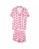 Cherry Bow Repeat Wholesale Pajama Loungewear