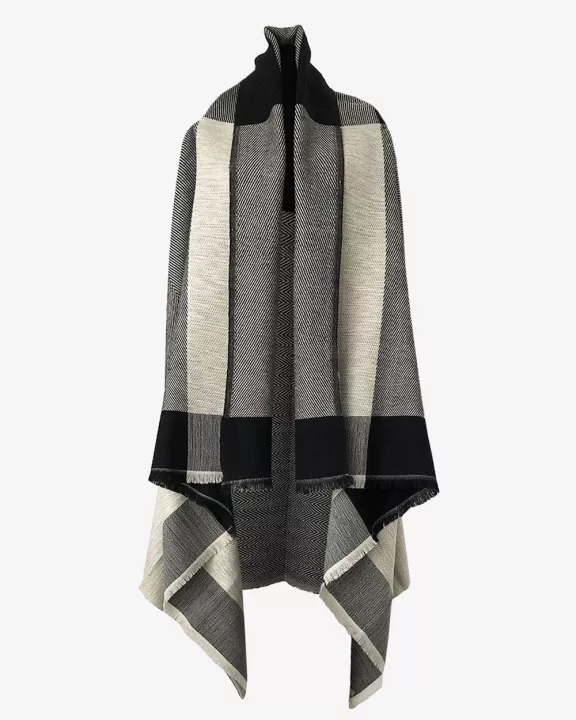Infinity Cape- Black White