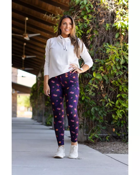 PreOrder | The Elly - Pumpkin Blaze Leggings *