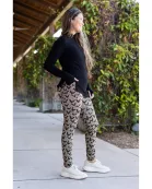PreOrder | The Bianca - Leopard Bats Leggings *