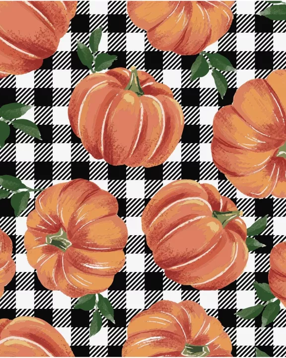 PreOrder  | The Peyton Plaid Pumpkin Leggings*