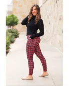 PreOrder | The Holly Plaid Leggings