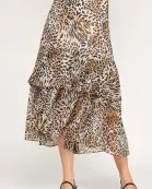 RS-4174-6 ANIMAL PRINT MAXI SKIRT-MULTI