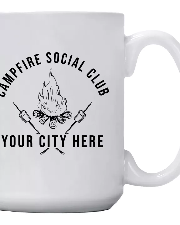 Campfire Social Club Name Drop Mug