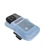 Light Blue Wholesale Tumbler Zipper Pouch for Phone