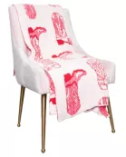 Light Pink Western Boots Oversized Wholesale Throw Blanket