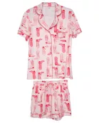 Light Pink Western Boots Wholesale Pajamas for Women