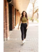 Ready to Ship | The Adriana - Tummy Control Full Length Leggings with Pockets
