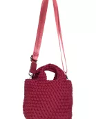 Wine Woven Wholesale Bucket Bag Crossbody