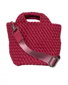 Wine Woven Wholesale Bucket Bag Crossbody