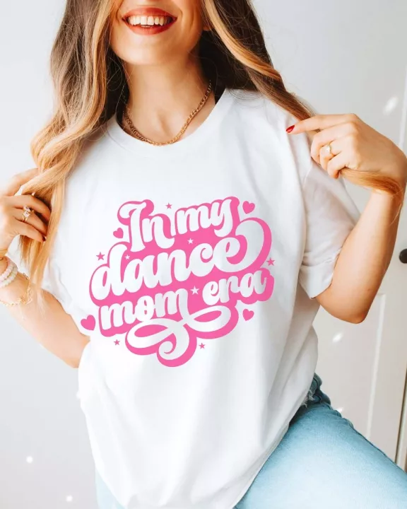 In My Dance Mom Era Wholesale Bella Graphic Tee - Quick TAT