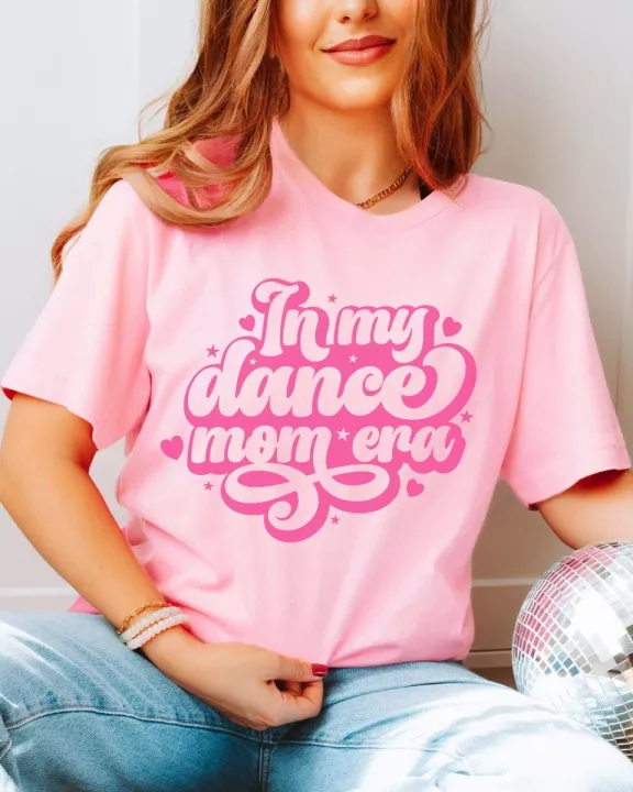 In My Dance Mom Era Wholesale Bella Graphic Tee - Quick TAT