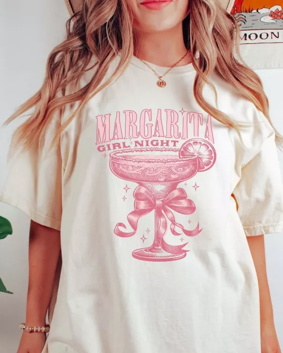 Margarita Girl Night Wholesale Comfort Color Tee - Quick TAT