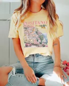 Positano Italy Comfort Color Wholesale Tee