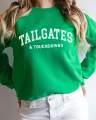 Tailgates & Touchdowns Wholesale Graphic Sweatshirt - Quick Shipping