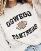 Custom Vintage Football Team Mascot Wholesale Graphic Sweatshirt - Quick TAT