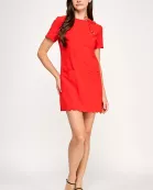 RD-4118-6 SCALLOP MINI SHIFT DRESS