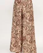 KP-1832-6 PAISLEY WIDE LEG PANTS-MULTI