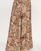 KP-1832-6 PAISLEY WIDE LEG PANTS-MULTI