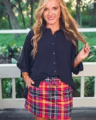 Patterned in Plaid Skort