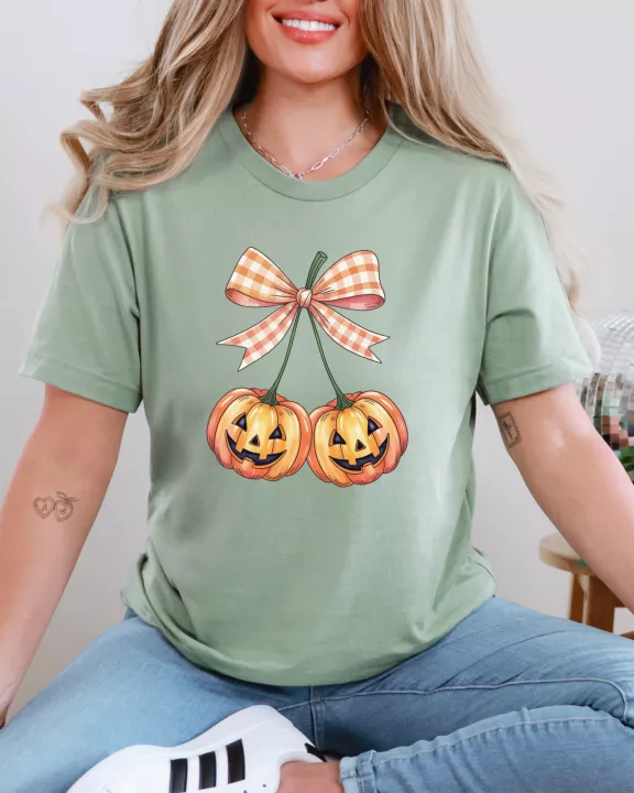 Pumpkin Cherry Graphic Tee