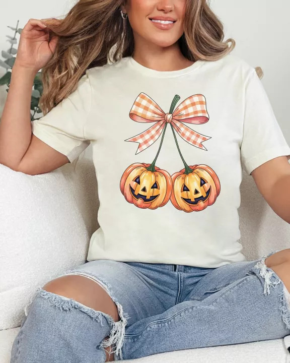 Pumpkin Cherry Graphic Tee