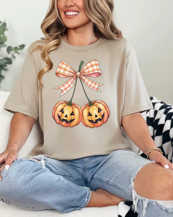 Pumpkin Cherry Graphic Tee