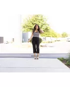Ready to Ship | The Faith - Tummy Control High Waisted Guacho Pants