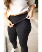 Ready to Ship | The Amber Fold-Over Full Length Leggings