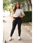 Ready to Ship | The Amber Fold-Over Full Length Leggings